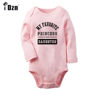 parents son daughter mommy design newborn baby boys girls outfits long sleeve jumpsuit cotton print fashion infant bodysuits