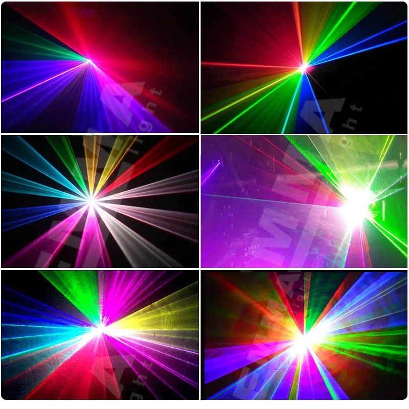 DMX + ILDA SD 2D 3D многоцветный 1 2 Вт Rgb Dj светильник/сценическое Лазерное освещение