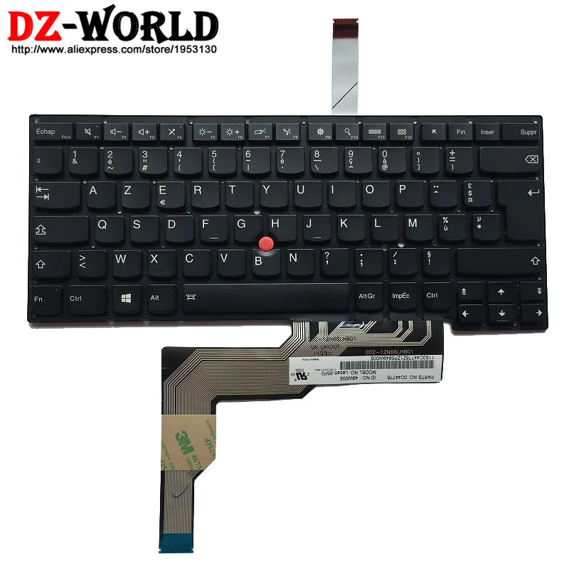 Новая Оригинальная Французская клавиатура с подсветкой Teclado 0C44776 04Y2211 для Lenovo