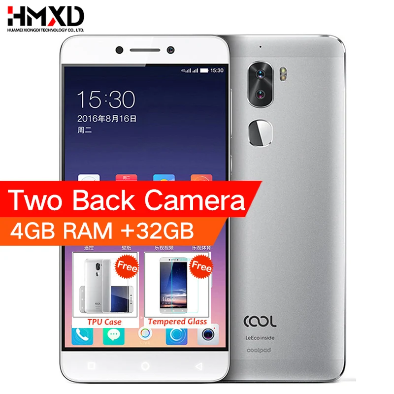 Оригинальный прохладный 1 Coolpad LeTV cool1 4G LTE телефон Octa Core Android 6 0 5 &quotFHD RAM 32G ROM двойной