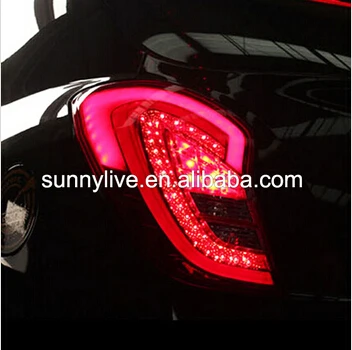 Светодио дный для Ssangyong Korando C 2011 ~ 2013 год светодиодные задние фонари лампы