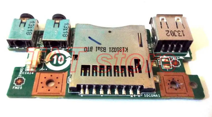 

original for GE40 MS-1492 USB AUDIO CARD READER BOARD MS-1492A test good free shipping