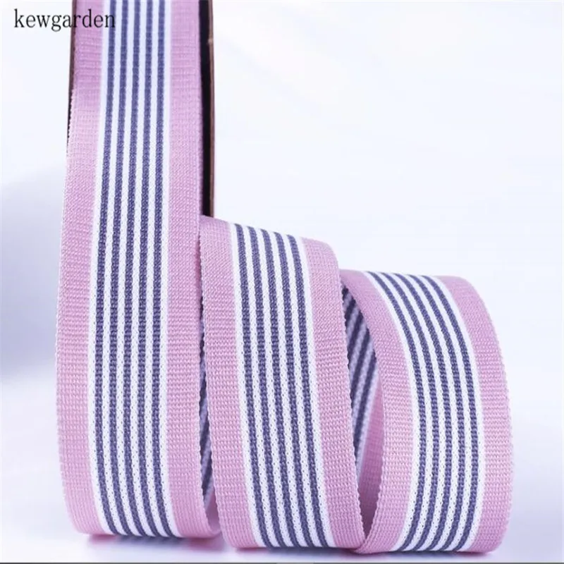 Kewgarden полоса вязание атласные ленты 1 1/2 &quot1&quot вручную изготовленная Лента Сделай