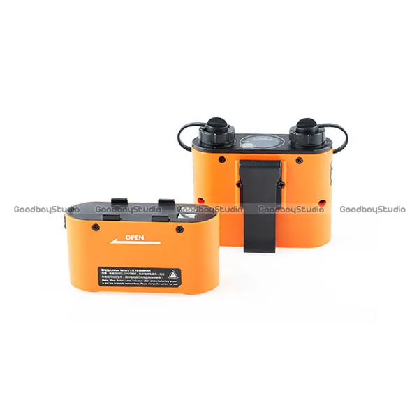 Godox PB960 оранжевый сдвоенный выход вспышки упаковка батареек для sony HVL F60M F58AM F43AM|godox