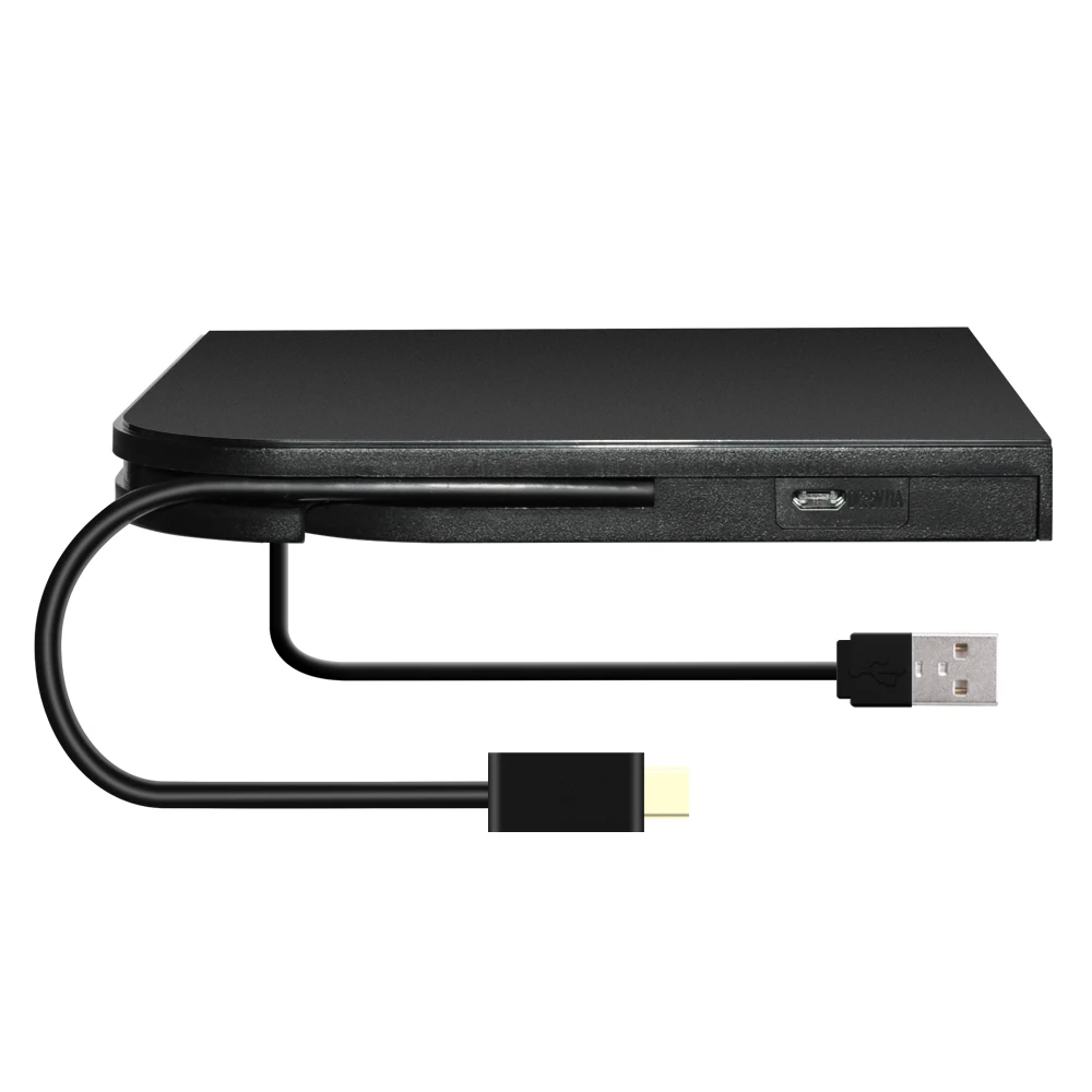 Type-C+USB 3.0 External DVD Drive Blu-ray Combo BD-ROM 3D Player DVD RW Burner Writer for Laptop Computer Mac PC HP ACER ASUS enlarge