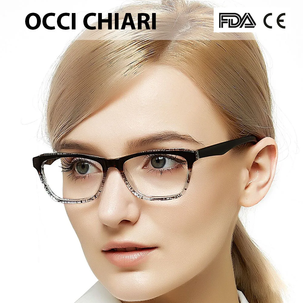 OCCI CHIARI, женские очки, оправа, оптический кошачий глаз, линзы по рецепту, медицинские оптические очки, оправа, Oculos, люнетты очки, Манн