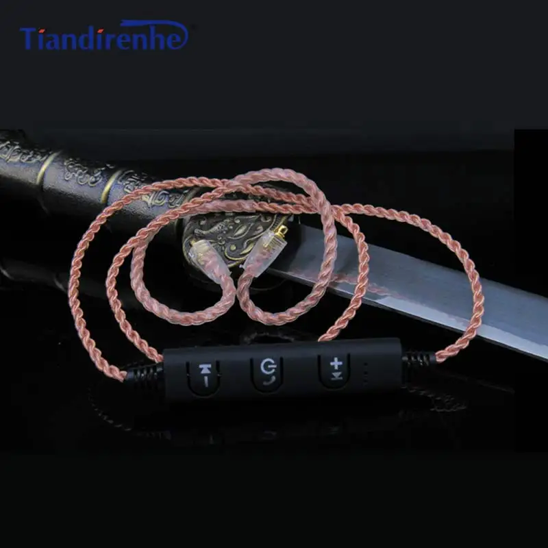 APT-X MMCX Bluetooth Сменный кабель для Shure SE215 SE535 SE846 ie80 ie8I IE8 наушники UE TF10 TF15 гарнитура