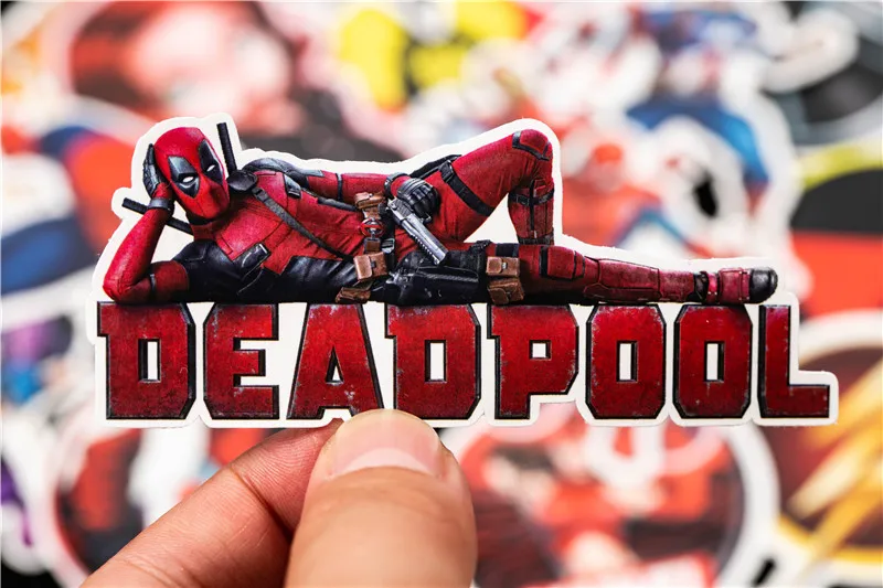31 шт. супер герой наклейки Marvel персонажи фильмов стикер для DIY багаж ноутбук скейтборд мотоцикл аниме стикер