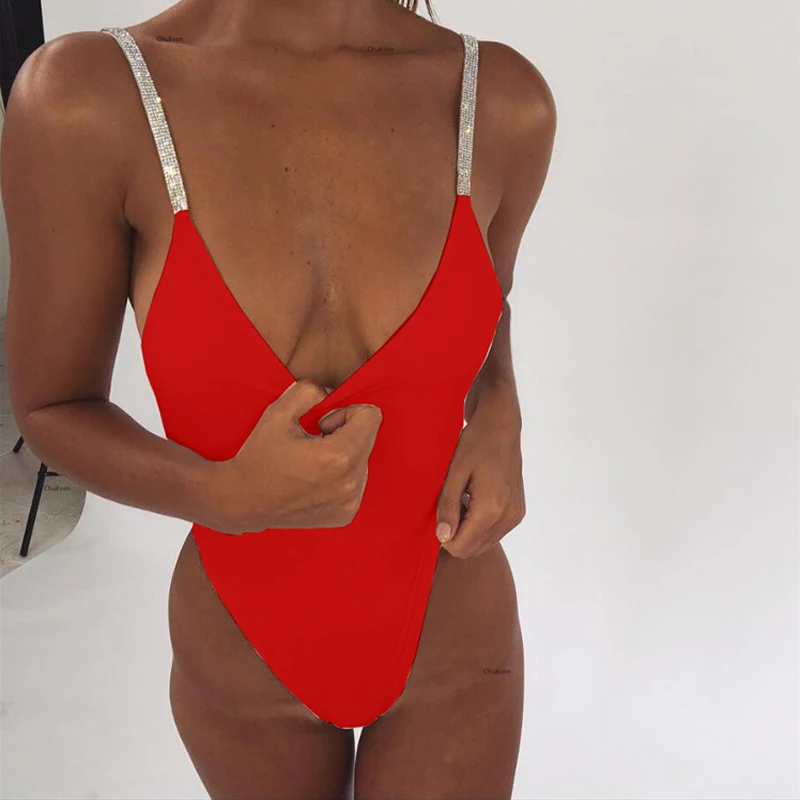 Холтер горный хрусталь Бикини 2018 сексуальные купальники Для женщин Купальник Cut