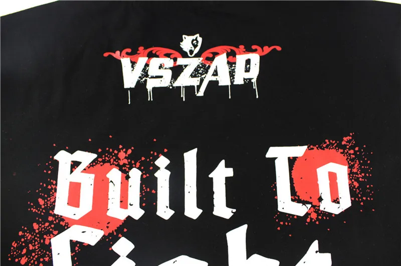 VSZAP tatami mma рубашки бой rash guard MMA Muay Thai Jujitsu с короткими рукавами спортивные тренировки Фитнес Футболка БЖЖ