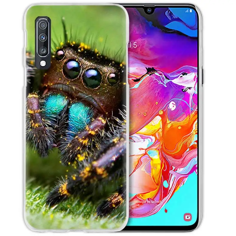 07 Ядовитый паук чехол для samsung Galaxy A50 A70 A80 A20e A60 A40 A30 A20 A10 A8 A6 плюс A9 A7 жесткий чехол для телефона из поликарбоната с Coque - Цвет: 07