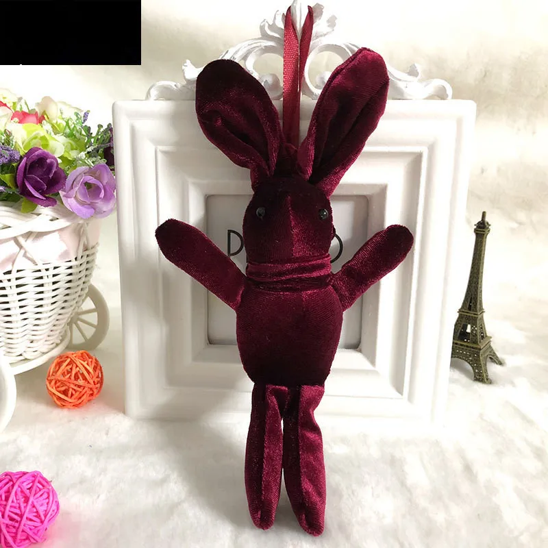 Игрушка плюшевая с имитацией кроличьей шерсти длинная кукла подарок ребенку на