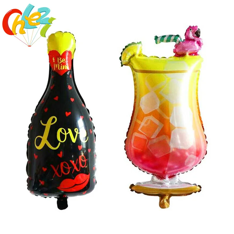 2 шт. фольгированные шары в виде чашки фламинго|Воздушные и аксессуары| |