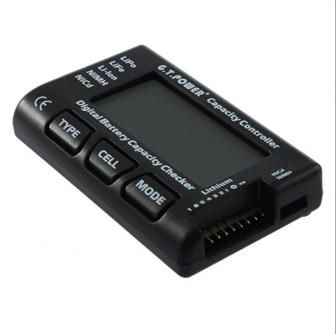 G.T. power RC CellMeter 7 цифровой проверки емкости батареи для вертолетный Липо жизни Li Ion