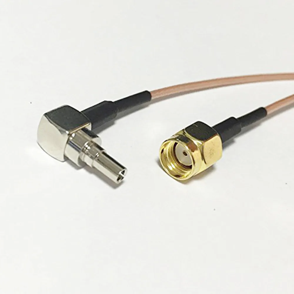 CRC9 штекер с прямым углом к RP SMA для HUAWEI 3G модем адаптер RG316/RG174/RG316D Pigtail кабель |