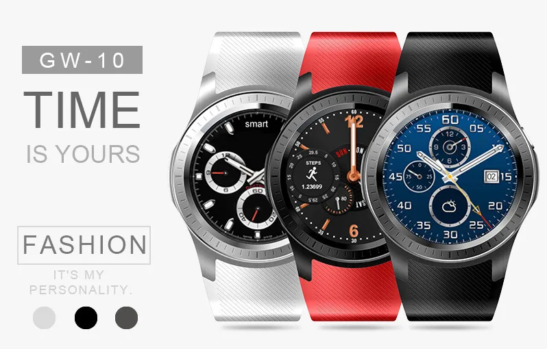 Smart Watch GW10 Android Smartwatch GPS Bluetooth WiFi Heart Rate Fitness Tracker Support 3G SIM Card 2MP Camera Rsmtte |