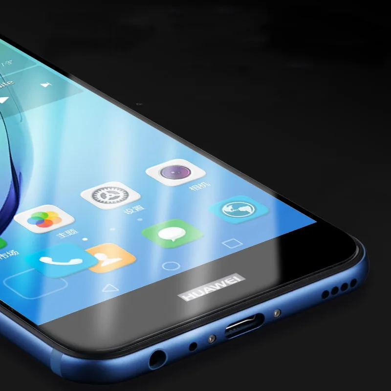 Xinchentech Full Coverage For Huawei Nova Lite 2017 Case Tempered Glass Film 9H Premium Screen Protector NovaLite SLA-L22 |