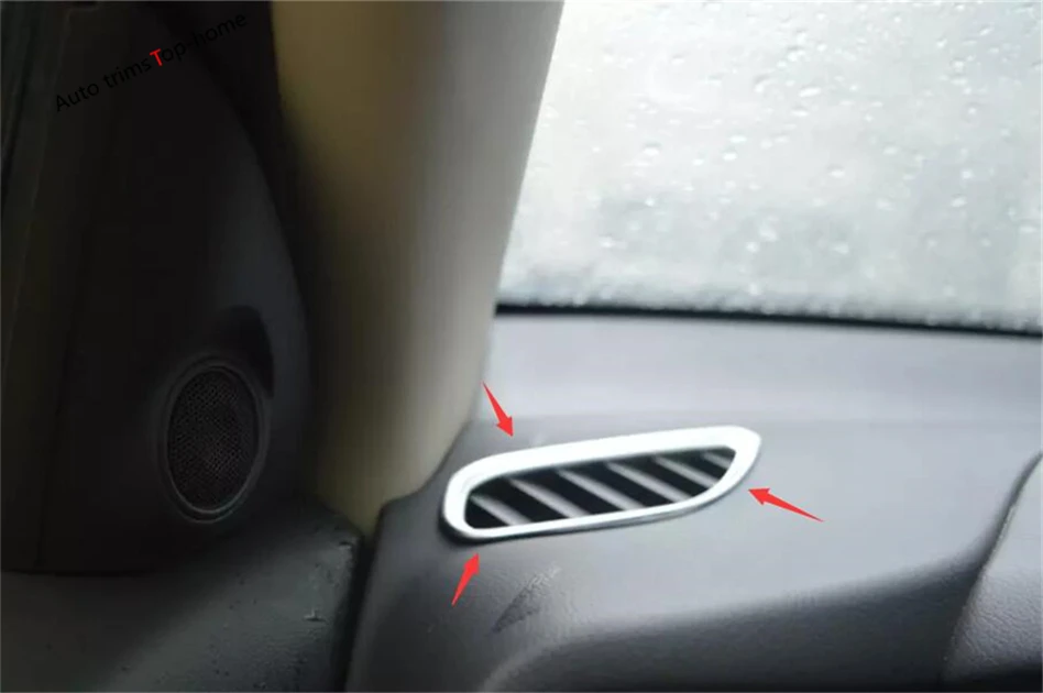 Yimaautotrims Матовый Интерьер для Mitsubishi Outlander 2013 2019 приборная панель вентиляционное
