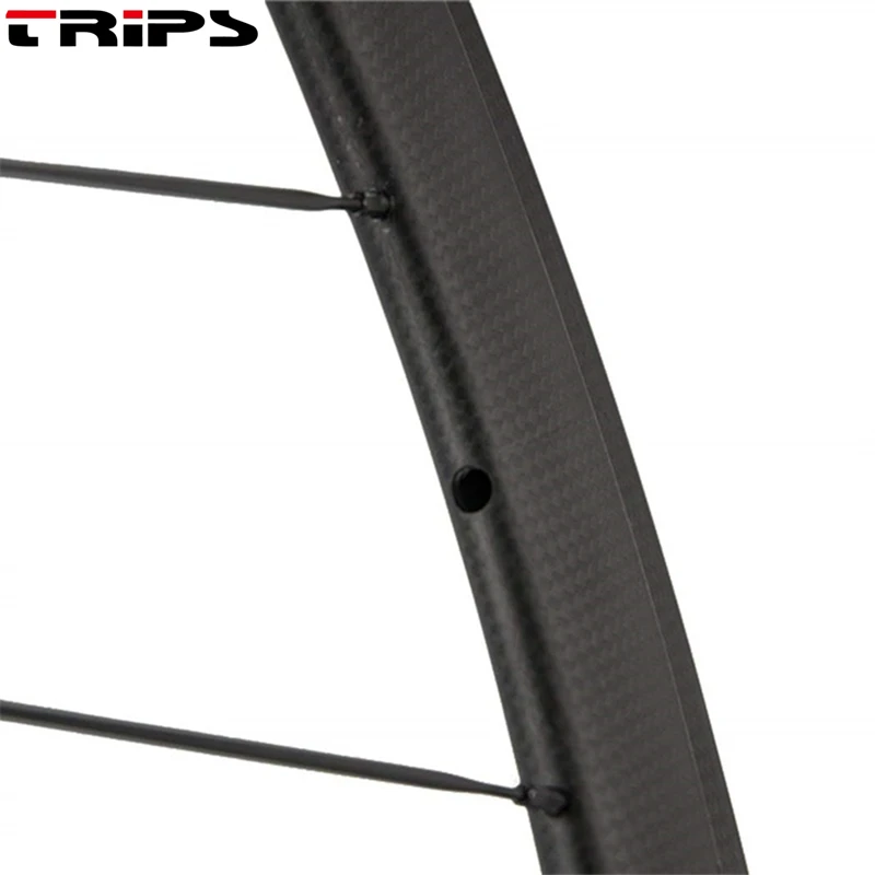 700C Углеродные дорожные колеса 38 мм клинчер трубчатые Powerway R51 2:1 ступицы