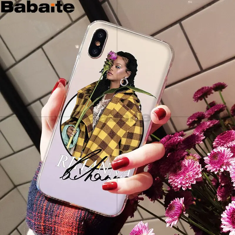 A3 Мягкий силиконовый чехол для телефона Babaite Rihanna Anti Travail Drake из ТПУ для iPhone X XS MAX 6 6S 7 7plus 8 8Plus 5 5S XR - Цвет: A3