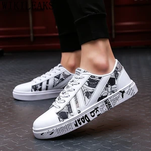 Мужская кожаная обувь, в стиле хип-хоп