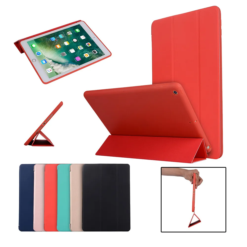 Роскошный тонкий ударопрочный кожаный чехол для планшета iPad 9 7 дюймов 2018