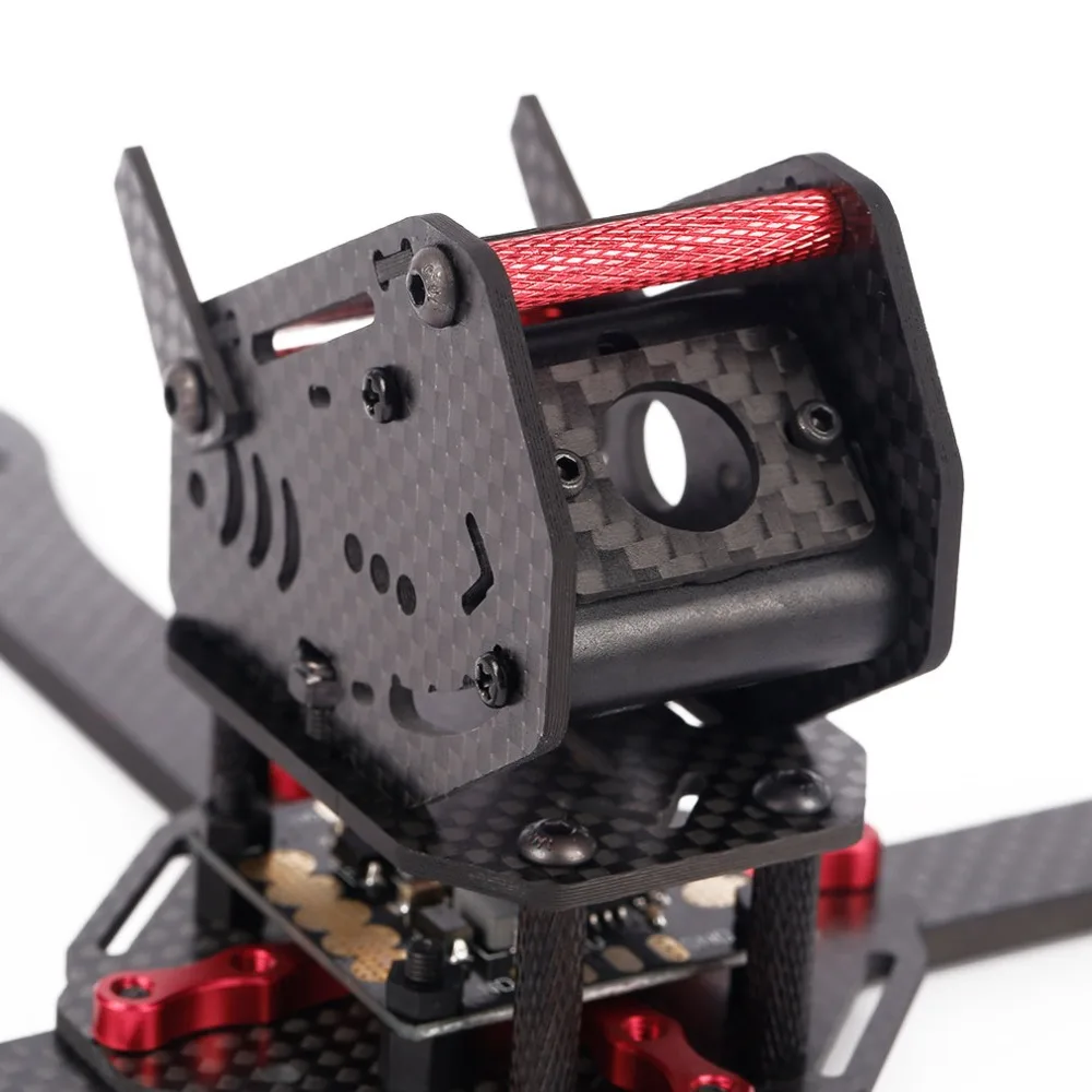 2017 распродажа бросился geprc gep zx6 225 мм 4 мост 3 К углерода Волокно Мини Quadcopter Рамки