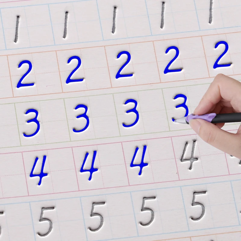 Новый 6 шт./компл. детский сад дошкольного возраста Детский номер/pinyin/английская