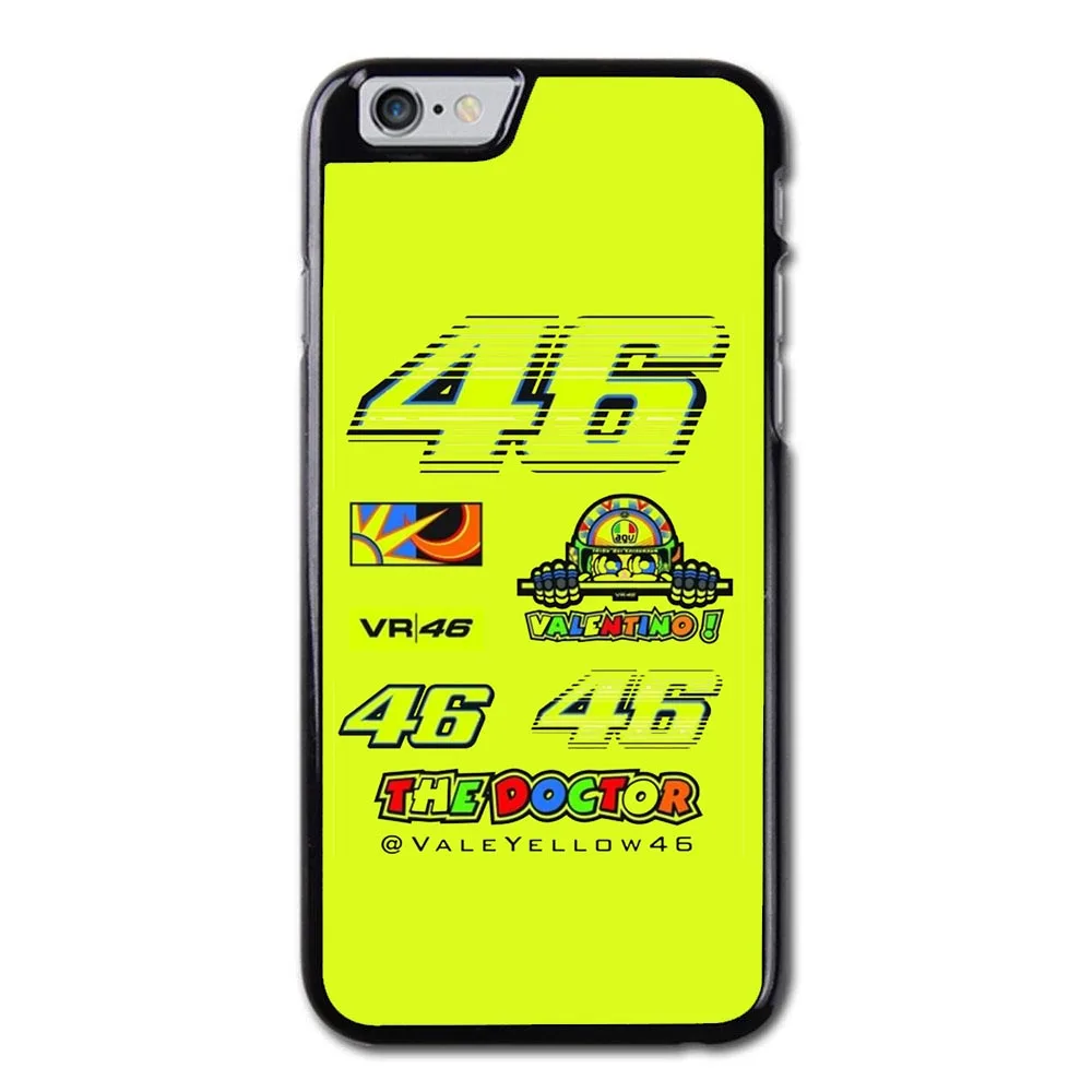 Валентино Росси MOTOGP VR46 чехол для iPhone samsung 4S 5S SE 6 S 7 8 XR XS Max Note 9 S5 S6 S7 край S8 S9 S10 рlus