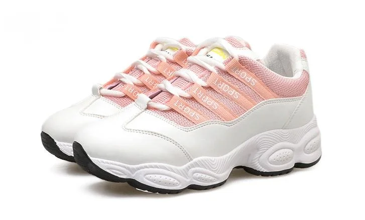 Tenis feminino/Женская обувь белые кроссовки 2019 женская на платформе sapato chaussures scarpe donna