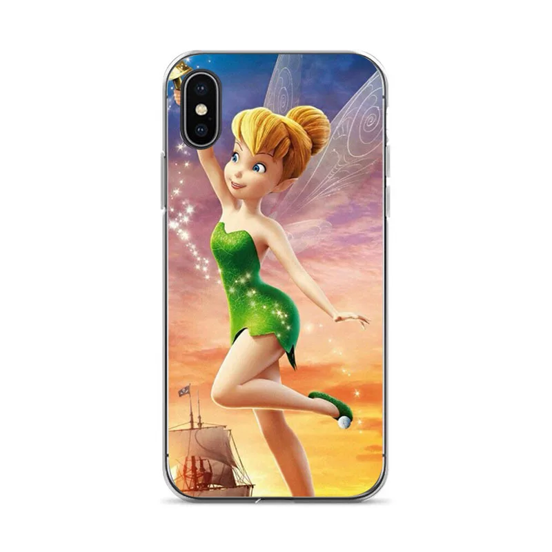 7 Capa 6s plus Питер Пэн Венди черный пластиковый падающий чехол для телефона для Apple iPhone 7 plus чехол для iPhone 6 6s 7 8 8 plus X XS XR XSMAX - Цвет: 7