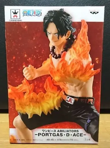 Японское аниме &quotONE PIECE&quot Оригинал Banpresto ABILIATORS vol.1 коллекция фигурок PORTGAS D. ACE|one