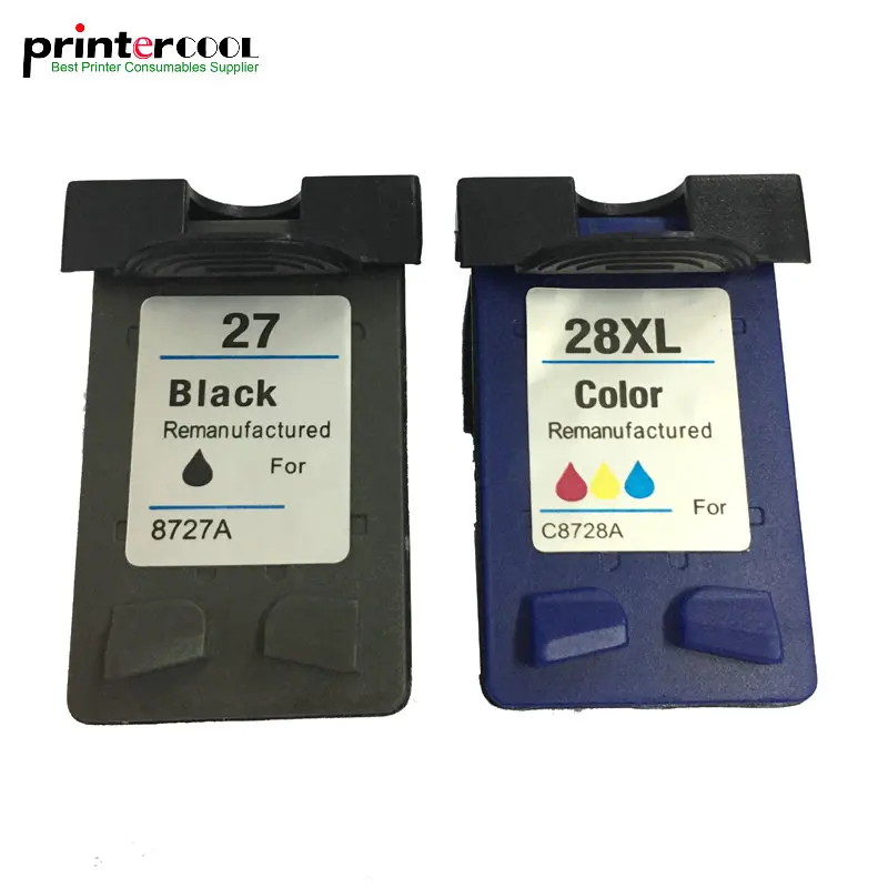 Замена картриджа для принтера HP 27 28 Deskjet 3325 3320 3322 3323 3420 3535 3550 3650 3744 3745 | Компьютеры и