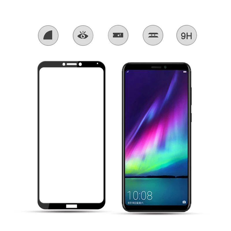 MOCOLO для huawei Honor Примечание 10 Стекло шелковая печать полный охват закаленное Экран
