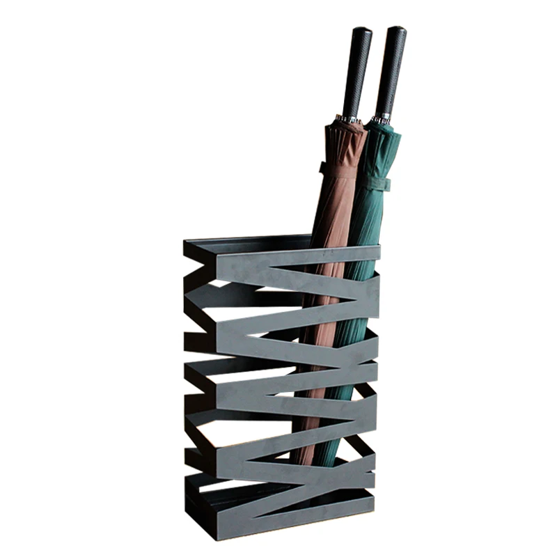 Металлическая карбоновая стойка для зонта в вестибюле клуба отеля креативная