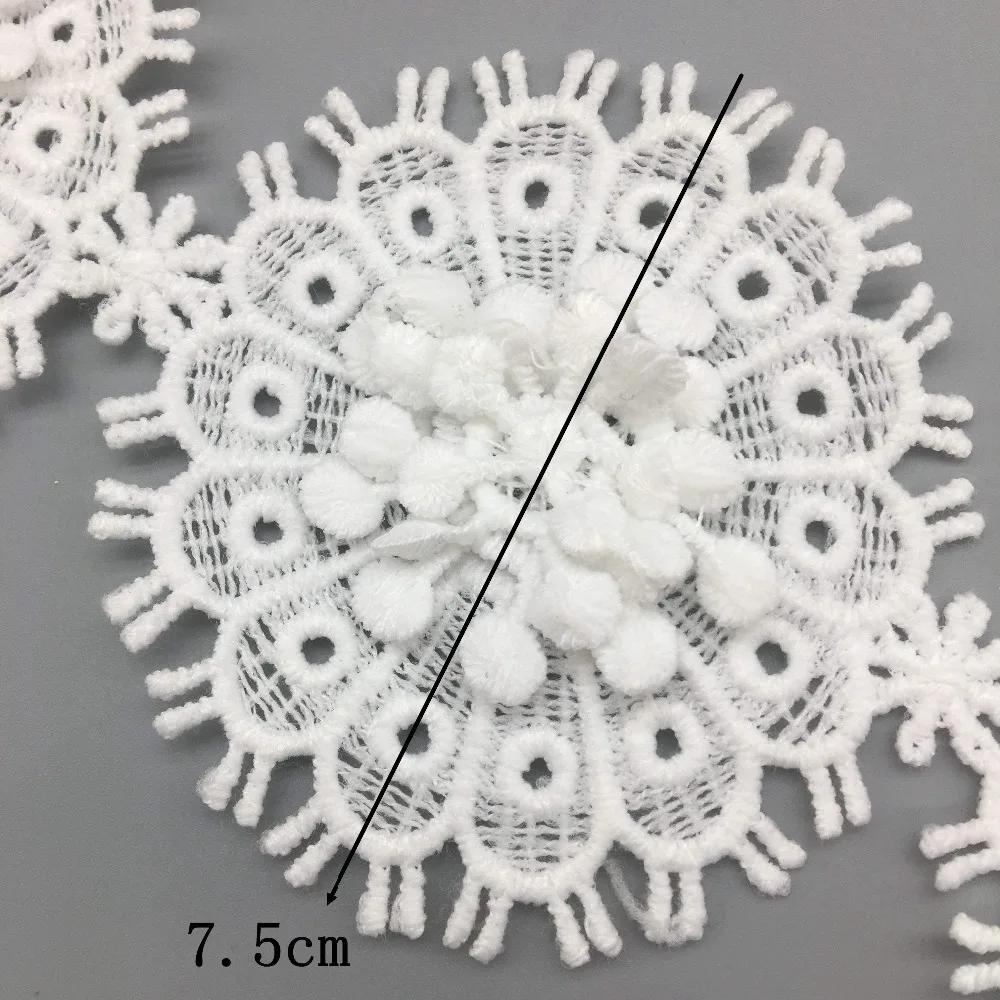 GXINUG 1 Yd Sun Flower индийская кружевная отделка ткань свадебное платье Свадебная лента