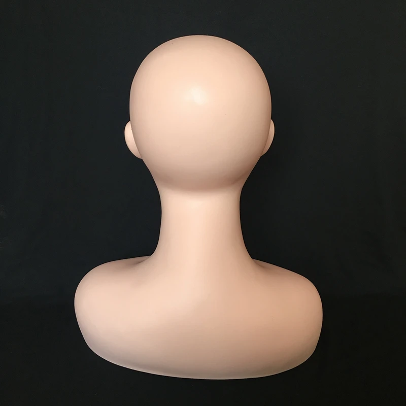 

Soft Acupuncture Point Practice Massage Mannequin Head Dummy Head Practice Beauty Massage Make-up Training Head