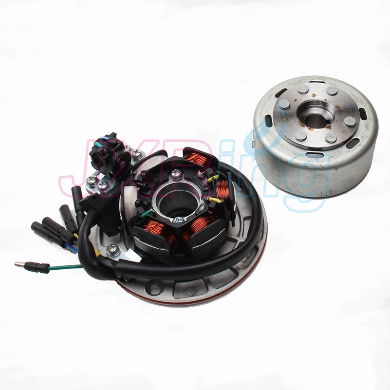 Магнето статор ротор комплект со светом для(YX YINXIANG 150cc/160CC двигатель) Грязь велосипед ямы мотоцикл Pit Pro автоматические электрические части