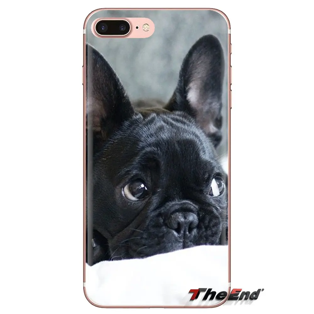 TPU Transparent Skin Cover For Huawei Mate Honor 4C 5C 5X 6X 7 7A 7C 8 9 10 8C 8X 20 Lite Pro French Bulldog I Love My Dog Photo |
