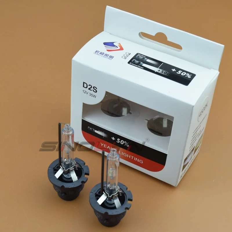 Премиум AC 35W H1 H3 H7 9005 9006 H11 D2S Yeaky HID Ксеноновые фары Сменные лампы для фар 4500K 5500K 6500K высшее качество