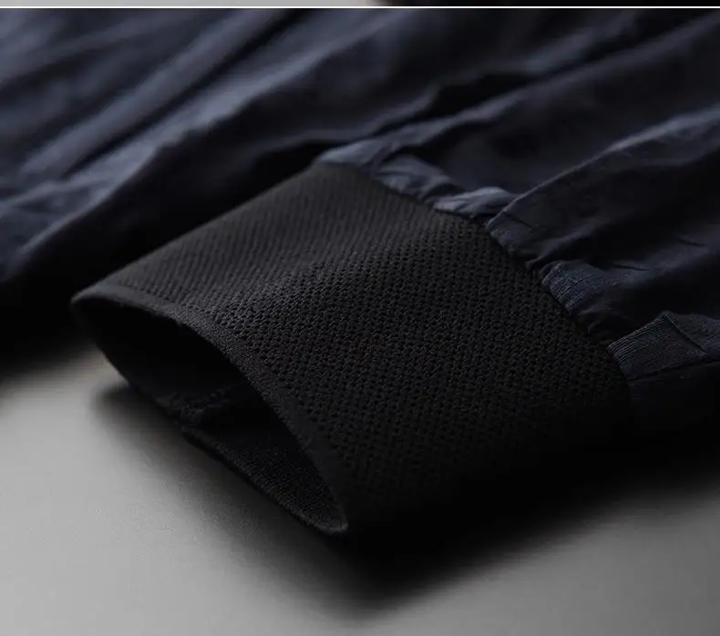 Minglu протектор льняные мужские куртки класса люкс крашенная в пряже полосатая со