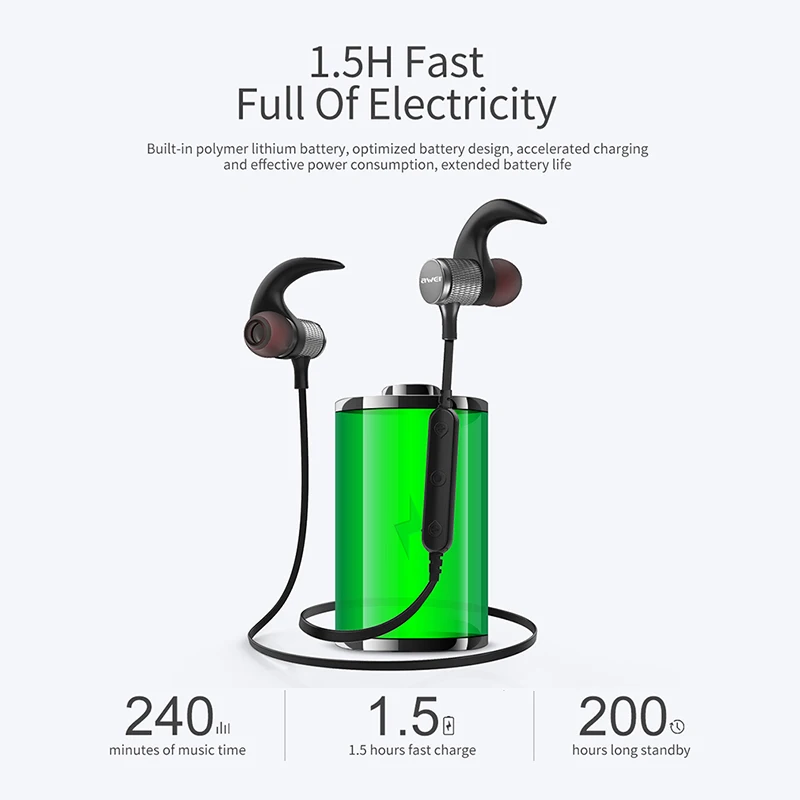 AWEI T12 Bluetooth наушники беспроводные наушники гарнитура для телефона Auriculares kulakl K беспроводные bluetooth наушники V4.2 шлем