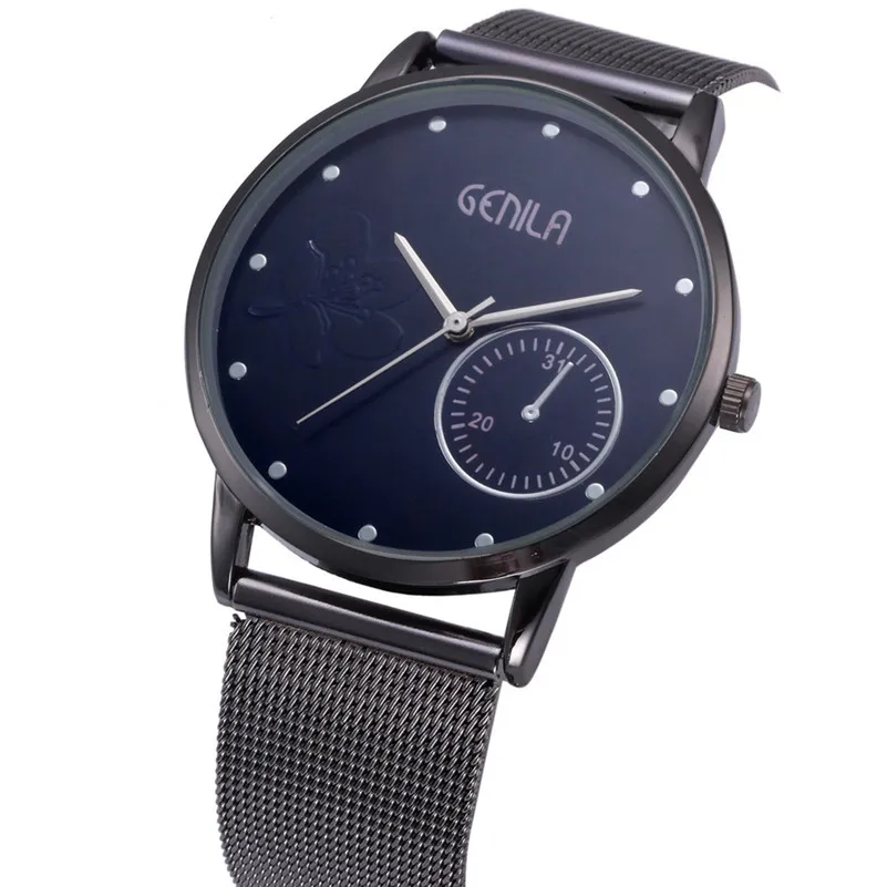 Модные мужские наручные часы Горячие Роскошные Кварцевые ДАТА кожа кварцевые