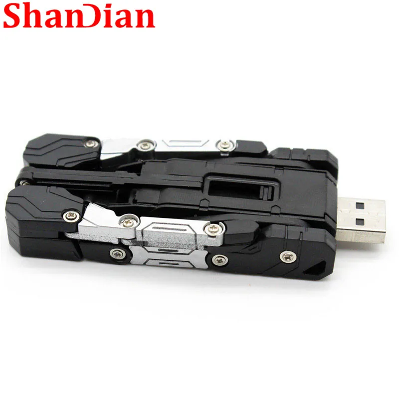 SHANDIAN флэш диск 32 Гб Специальное предложение мультяшный персонаж U 16 крутой робот