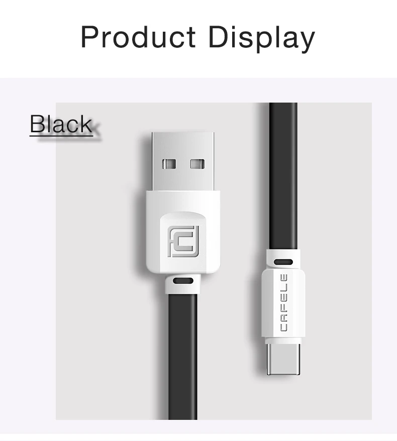 Cafele 2.4A Micro type c USB кабель для зарядки huawei P30 20pro Xiaomi 9 samsung S10 мобильный телефон USB C зарядное устройство Шнур данных