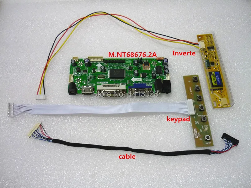 (HDMI + DVI VGA аудио) комплект платы контроллера ЖК драйвера для панели B121EW03 V.0