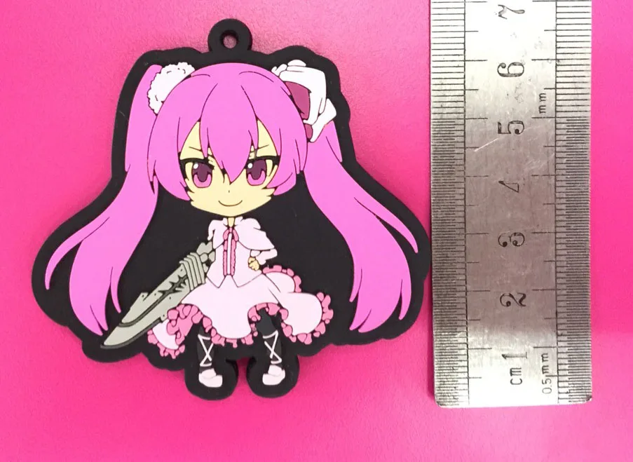 G990 анимэ Akame ga Kill оригинальный японский аниме Рисунок резиновый мобильный
