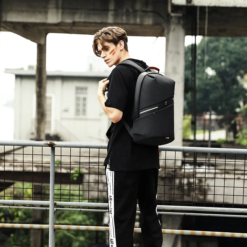 Мужской рюкзак Tangcool модный многофункциональный водонепроницаемый с usb-зарядкой