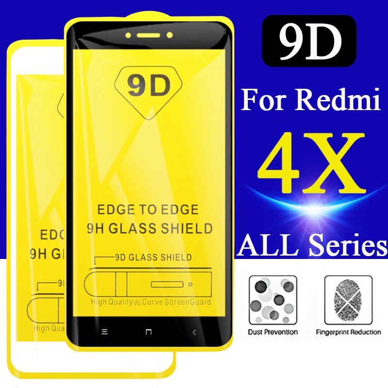 9D Защитное стекло для Xiaomi Redmi Note 4 4X защита экрана Tremp Redme X4 X Закаленное Стекло Note4