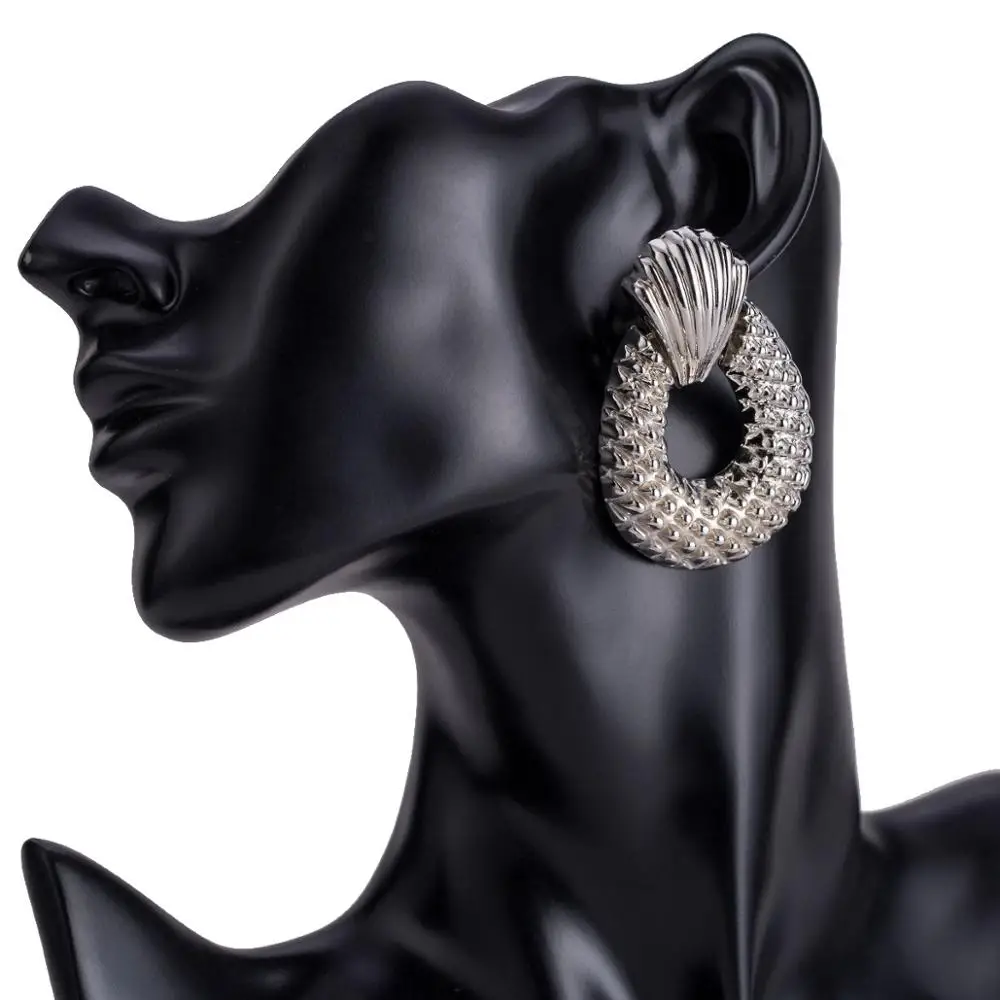 Модные украшения Lrregular геометрические Круги Серьги Fine jewelry Геометрия красивые